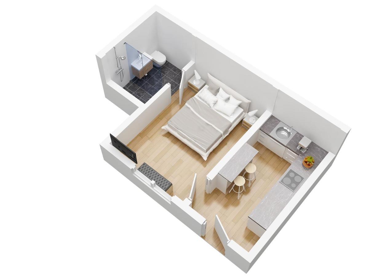 The Little Apartment - Self Check-In Apartment Near East Midlands Airport Kegworth Esterno foto